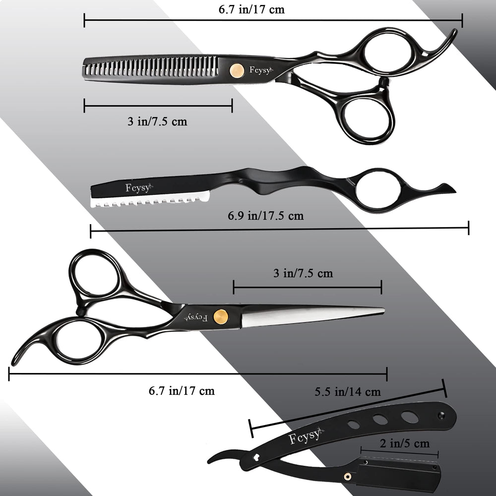 Fcysy texturizing razor enables versatile styling and controlled texture.