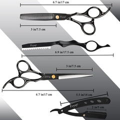 Fcysy texturizing razor enables versatile styling and controlled texture.