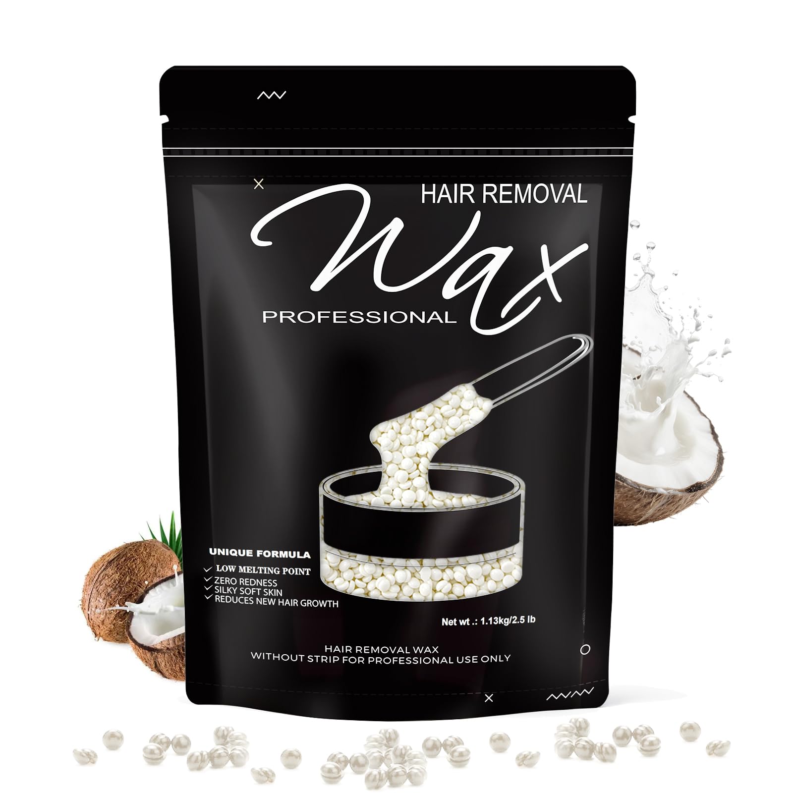 FEAMIRIA 300g wax beads for Brazilian wax deliver smooth skin.