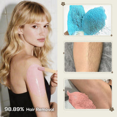 FEAMIRIA wax beads for sensitive skin with gentle formula.
