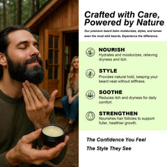 FEBOTE Biotin Balm application demonstrates lightweight hold without grease