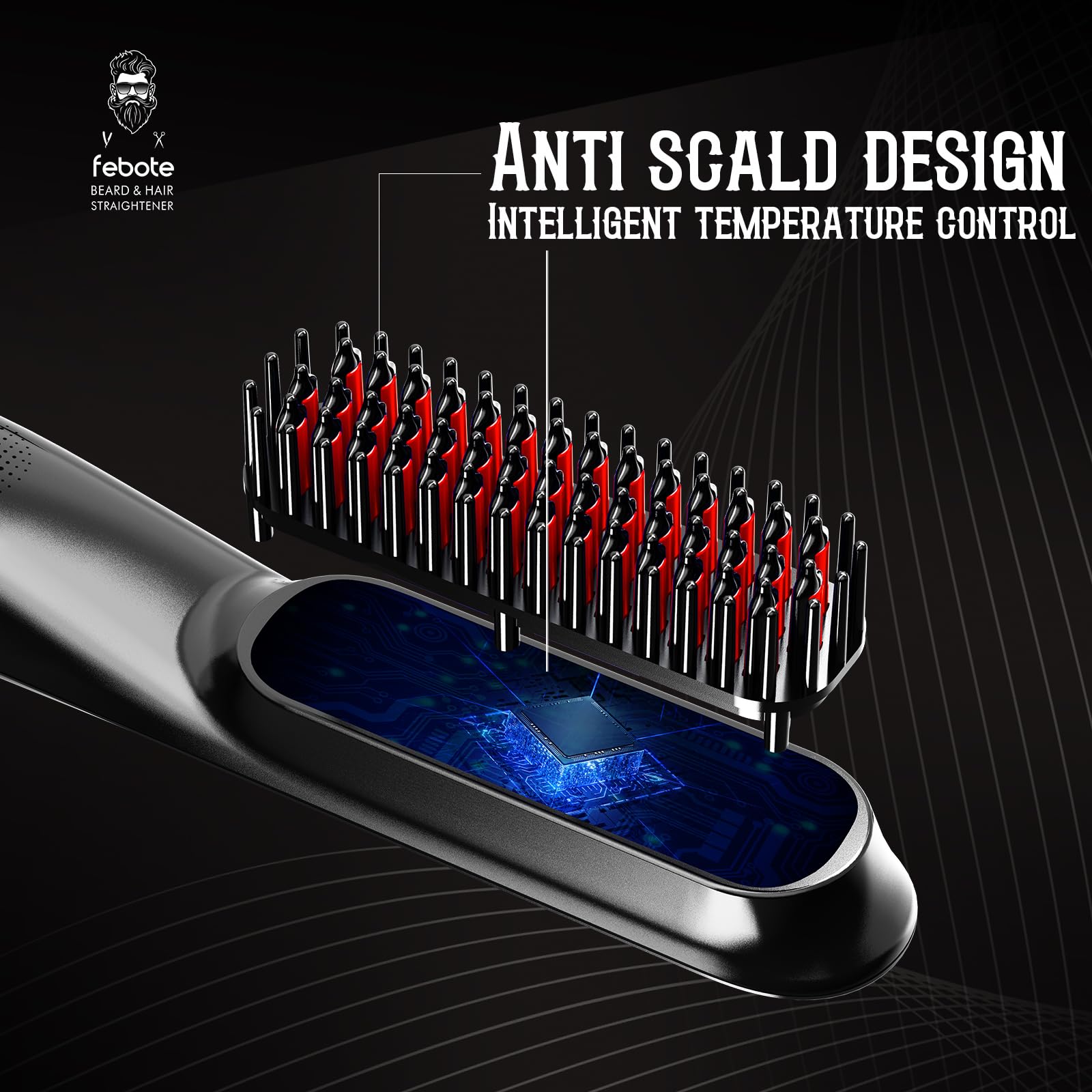 FEBOTE EvenHeat ceramic technology delivers steady warmth for styling