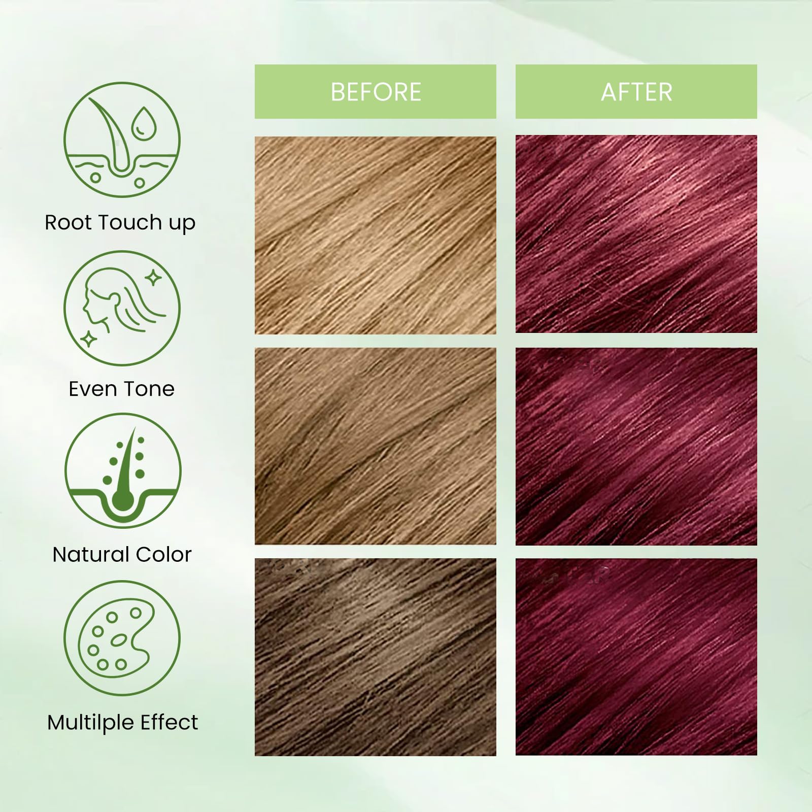 Fedulili root touch up helper for at-home color refresh