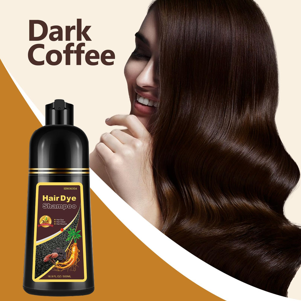 Foam lather from Fedulili hair dye shampoo during application