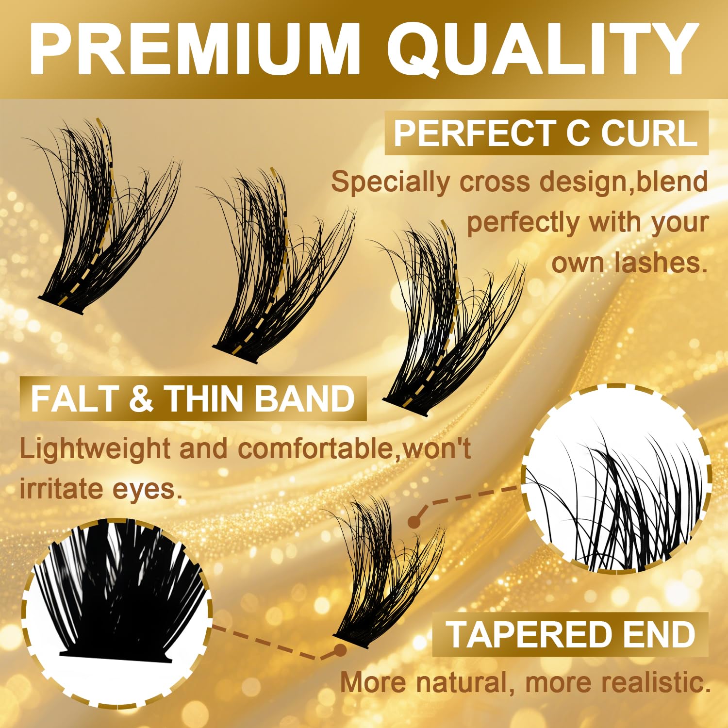 Feego double-headed mascara brush for precise application
