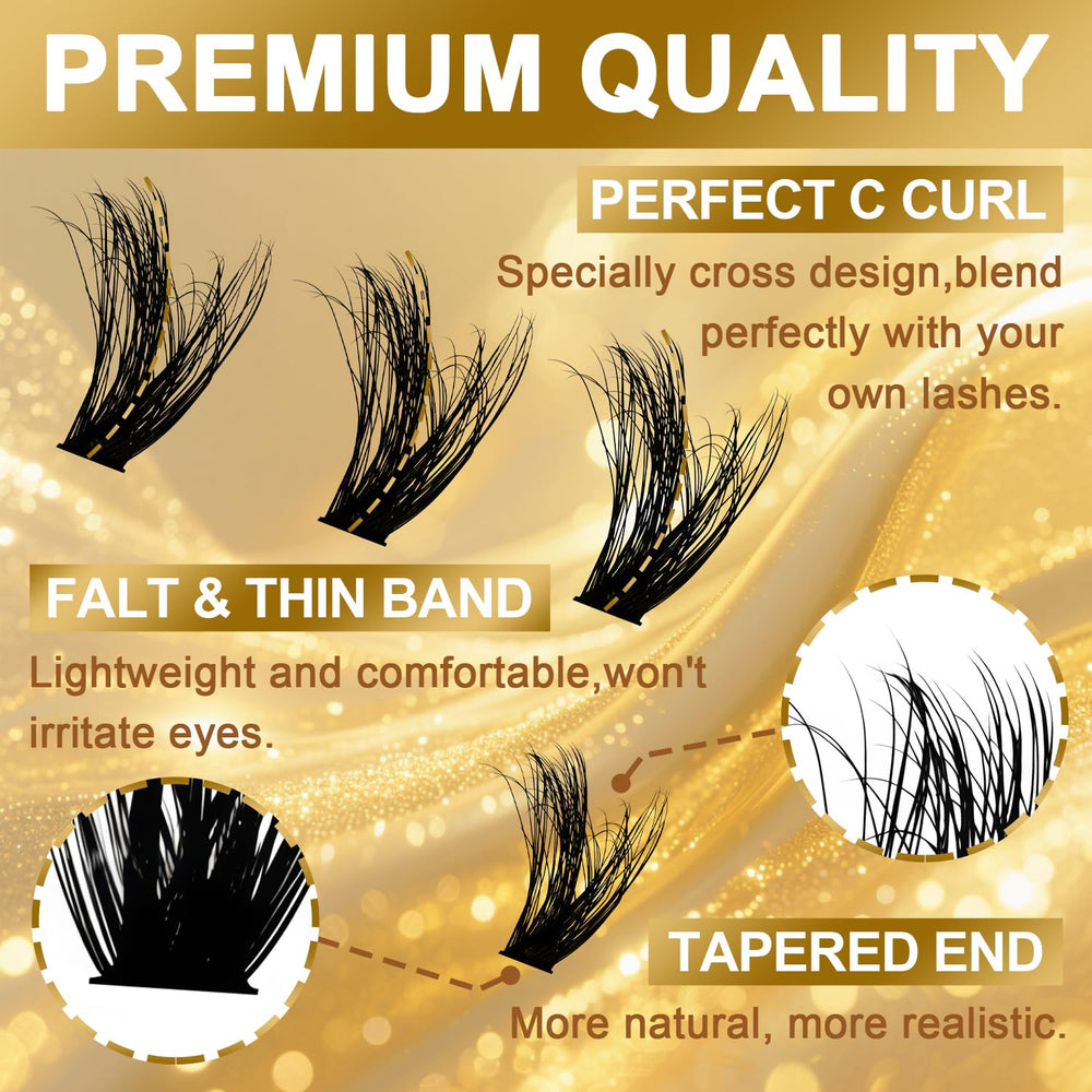 Feego double-headed mascara brush for precise application