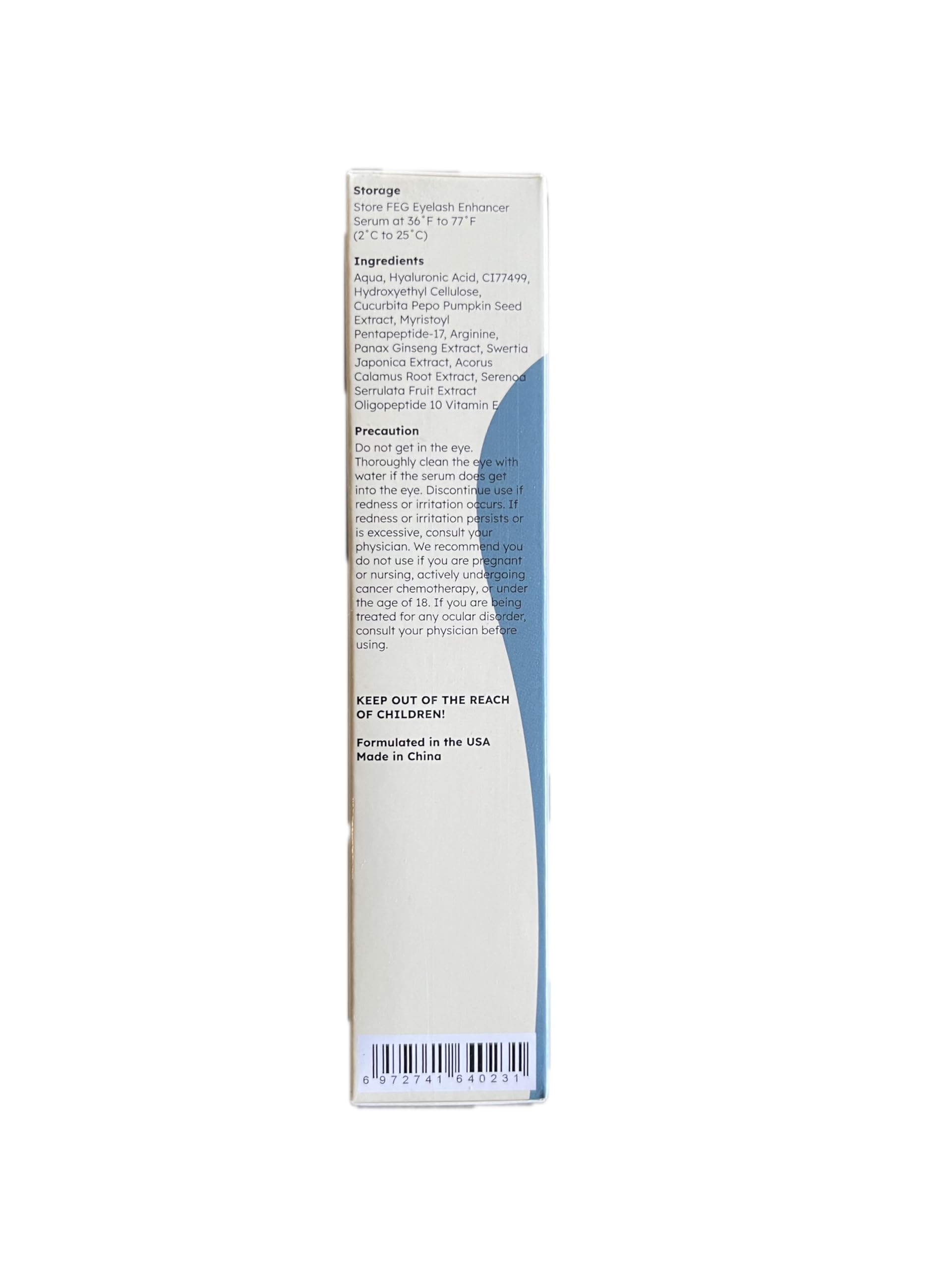 FEG Accelerating Mascara for daily wear and reliable performance.