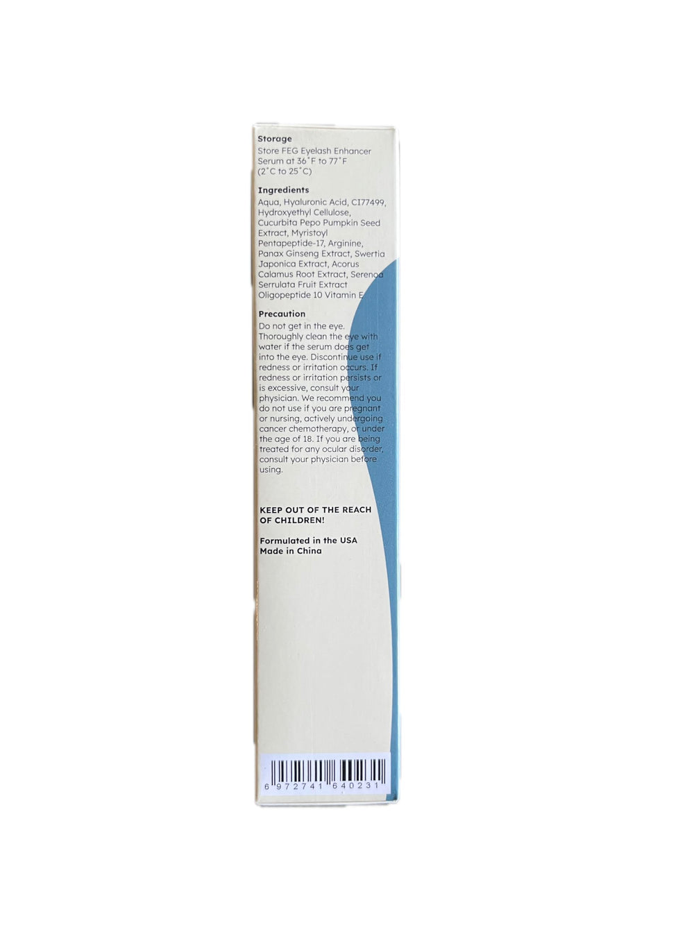 FEG Accelerating Mascara for daily wear and reliable performance.