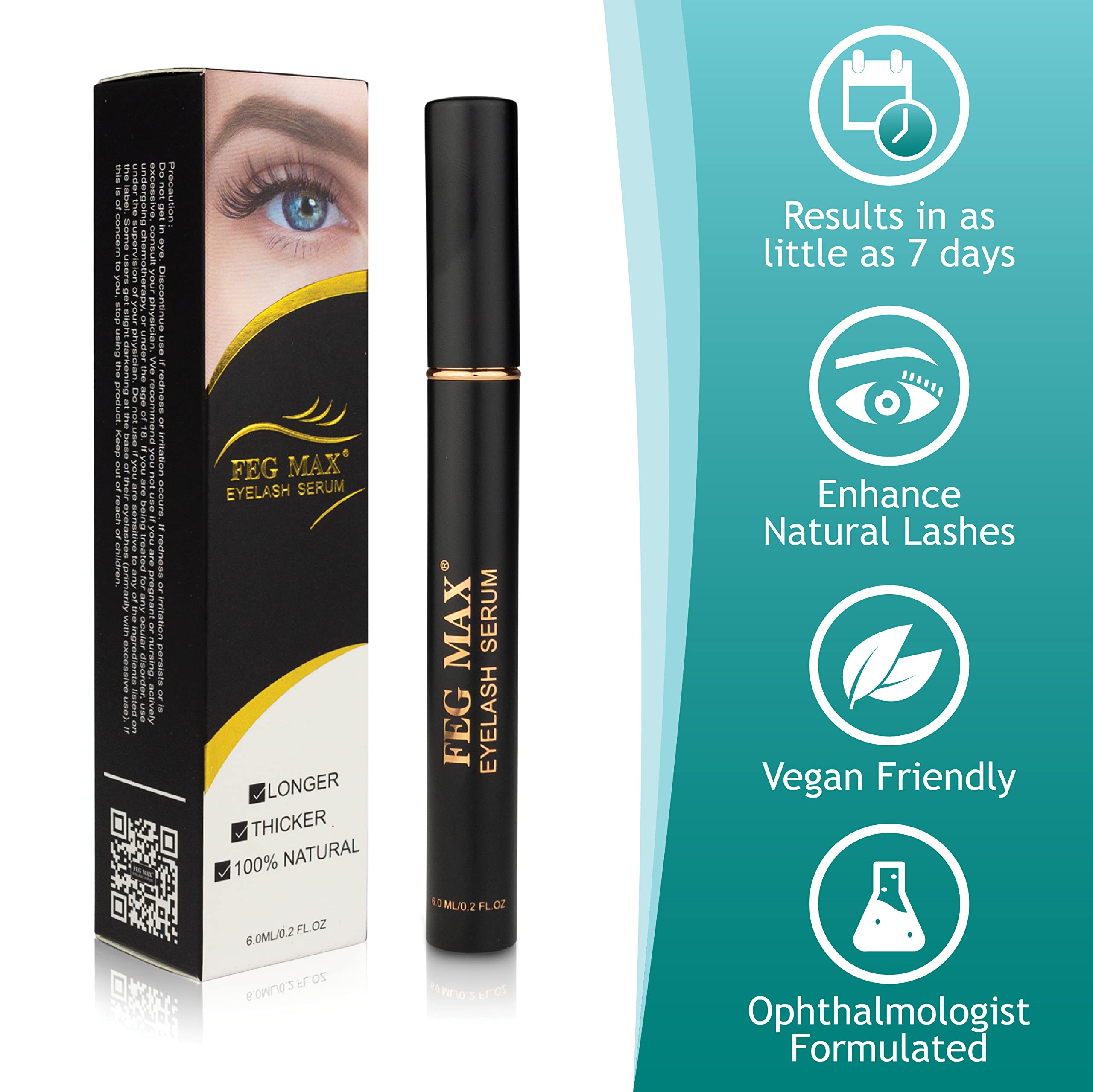FEG Max Eyelash Serum daily-use setup for easy routine.