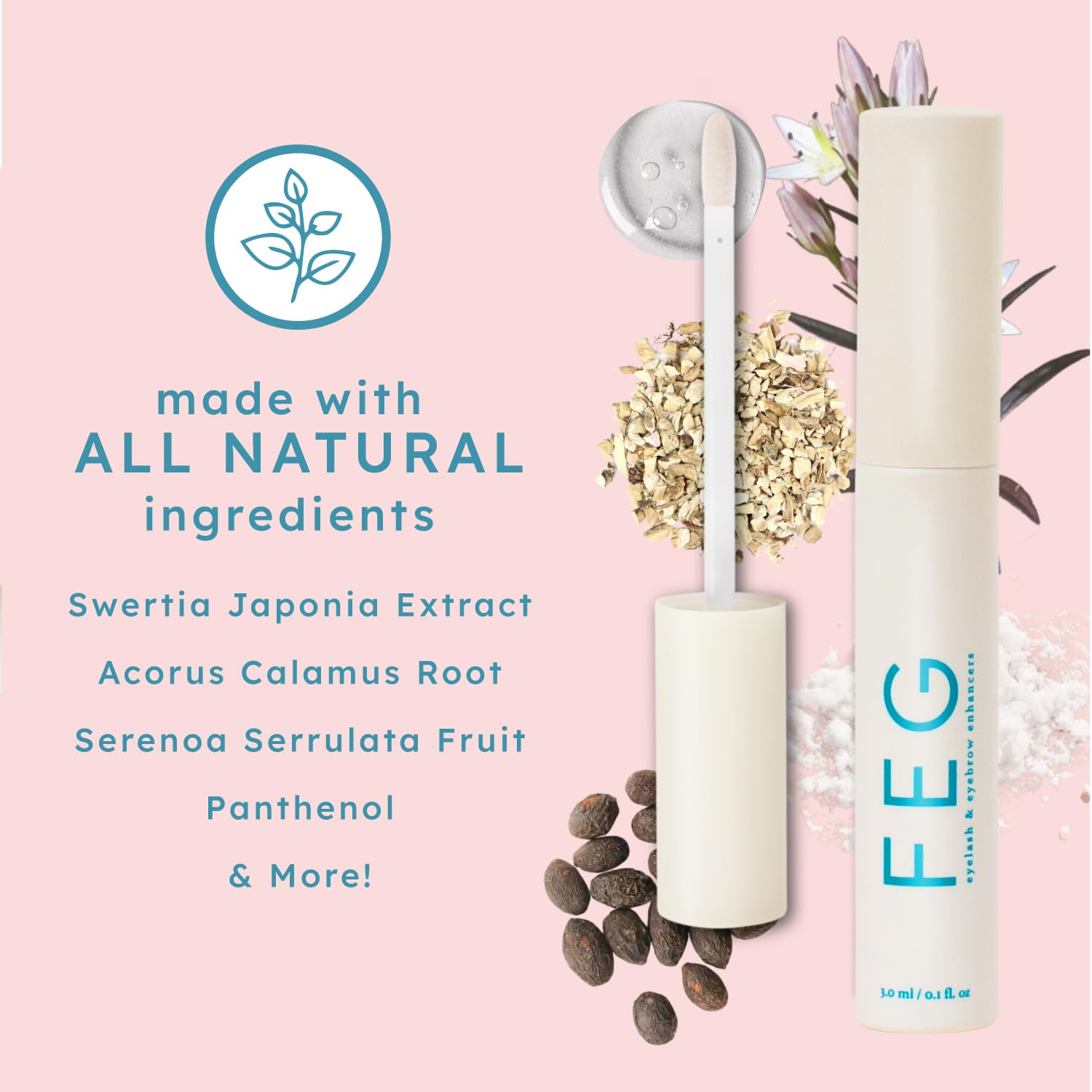 FEG packaging and label for clear product safety