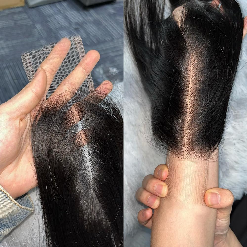 FEHOKA 2x6 virgin human hair closure is durable and dye-friendly.