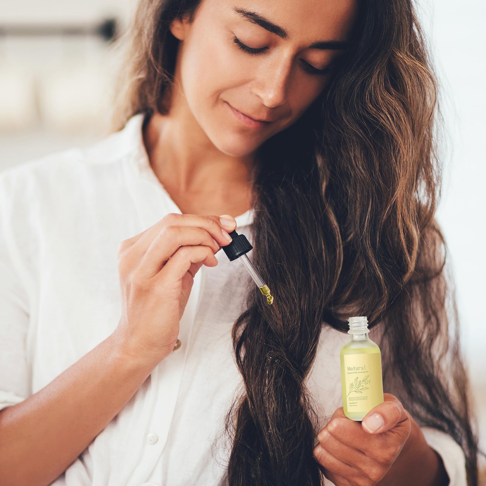 FEIBTH Hair Growth Oil for all hair types supports balanced scalp health.