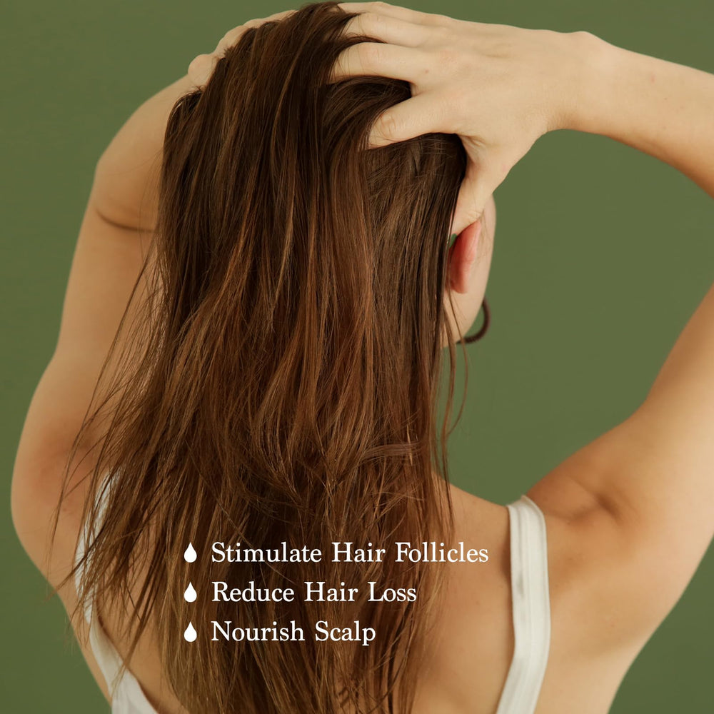 FEIBTH Rosemary aroma close-up evokes invigorating scalp refresh.