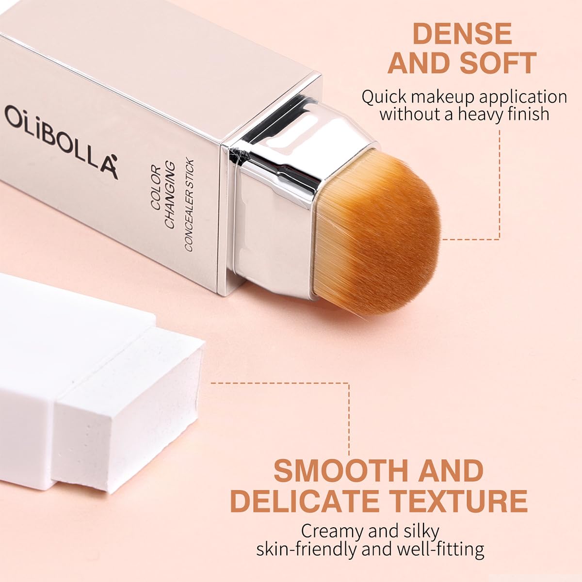 FeiCuiYun lightweight formula provides buildable coverage with a dewy finish