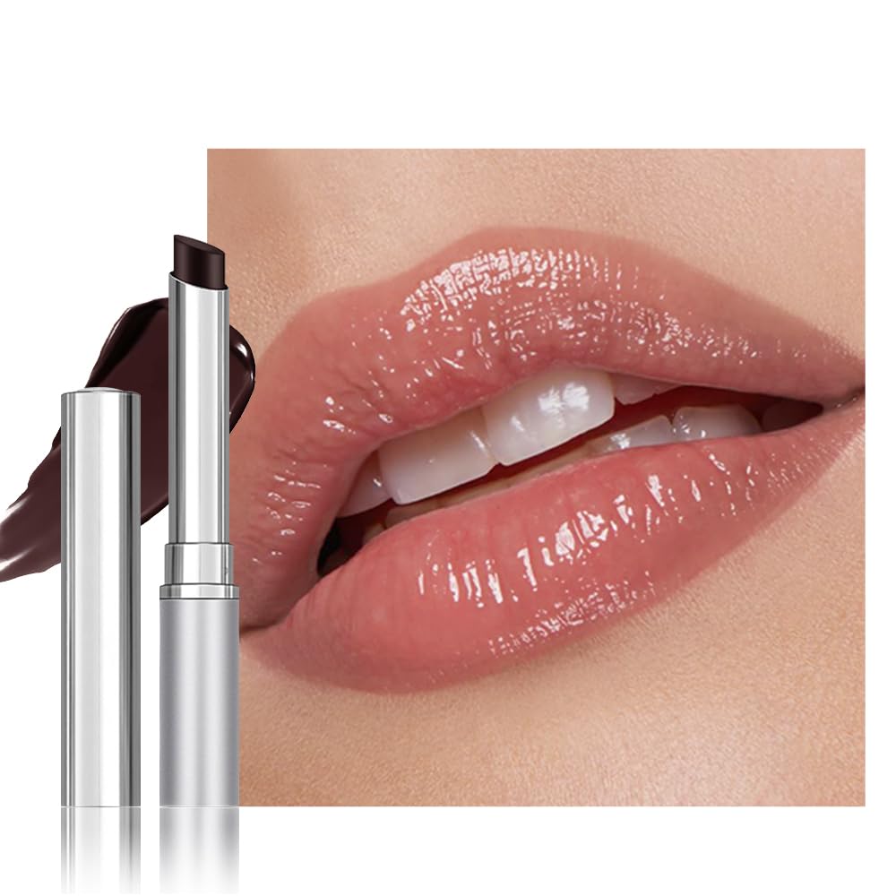 FeiCuiYun lip balm swatch on arm with universal flattering honey tint.