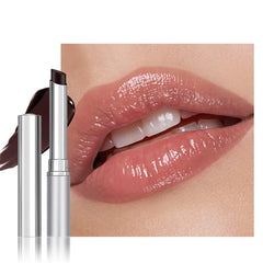 FeiCuiYun lip balm swatch on arm with universal flattering honey tint.
