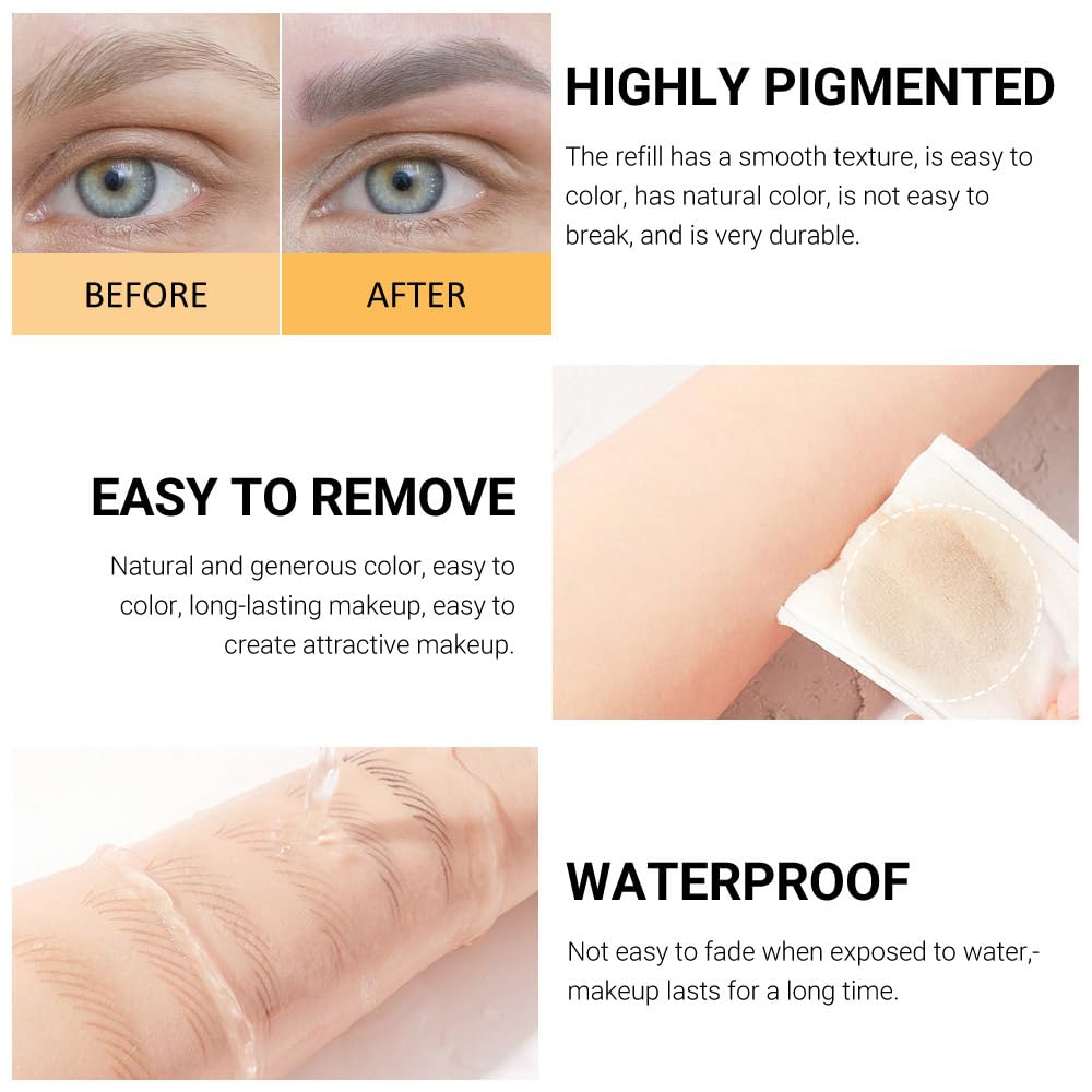 FeiCuiYun ergonomic brow pencil for comfortable, controlled application.