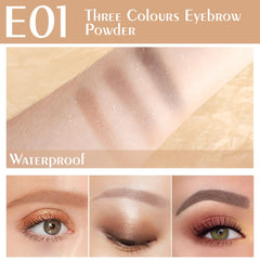 Close-up shows ultra-fine texture delivering smooth, buildable color for natural brows