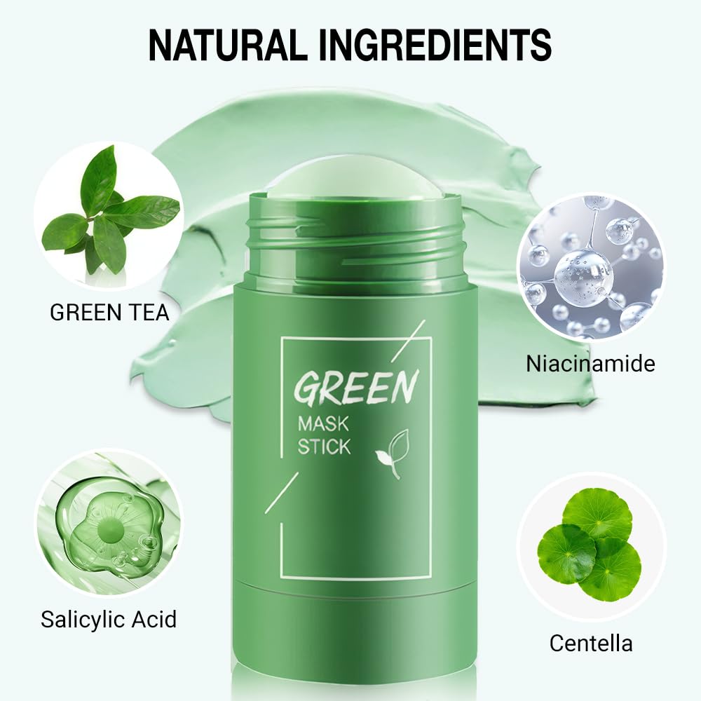 FeiCuiYun Green Tea Clay Mask Stick mud protection cover keeps mask clean