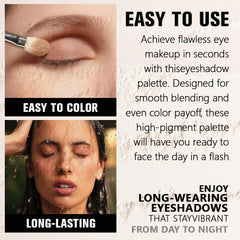 FeiCuiYun highly pigmented long-wear shadows resist fading