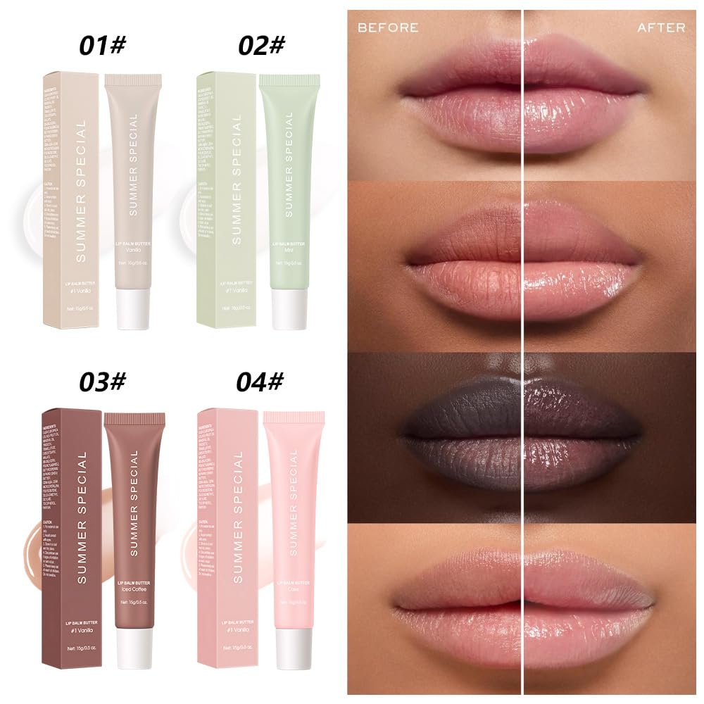 FeiCuiYun Lip Butter with shea and murumuru ingredients illustration
