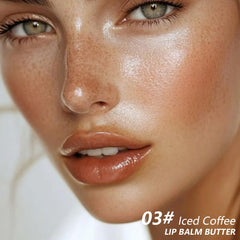 FeiCuiYun Lip Butter Sheer Shine swatch with subtle gloss