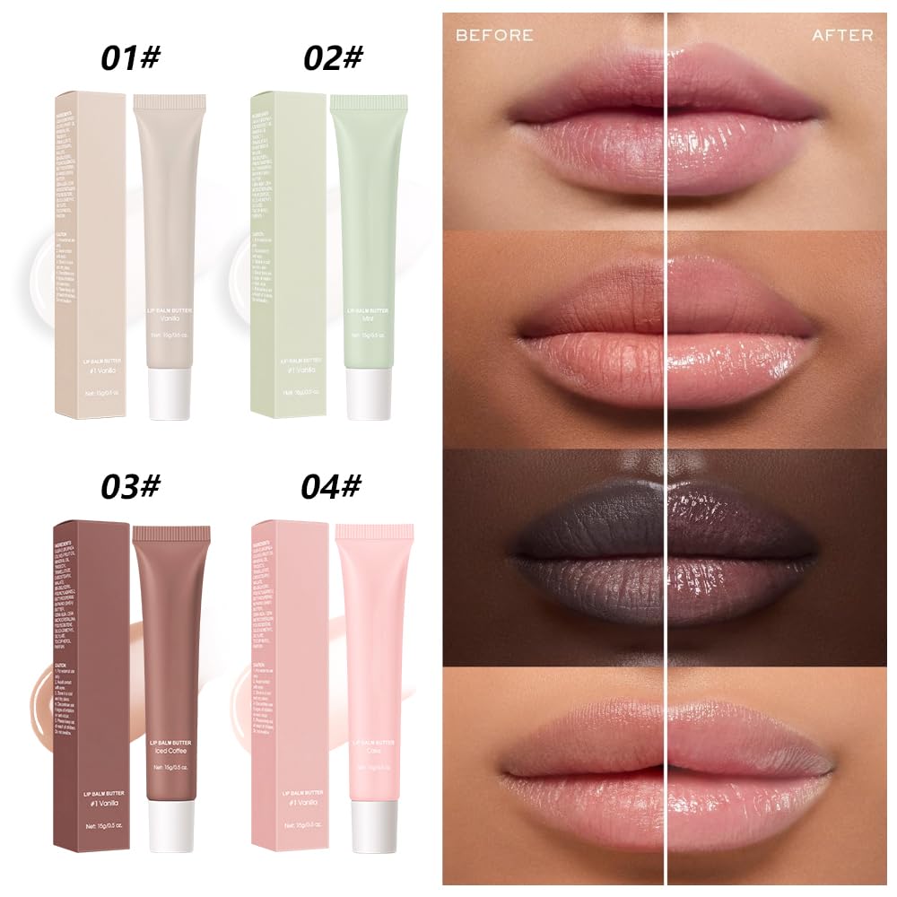 FeiCuiYun Shea and Murumuru nourishment soothes and softens lips.