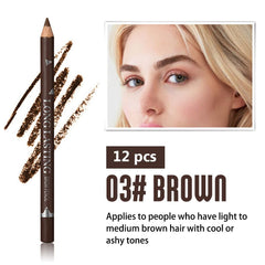 FeiCuiYun wooden hard-core brown pencil close-up for precise shaping