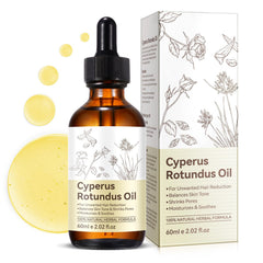 FEISIDUNWSF Cyperus Rotundus Oil after waxing calms skin and smooths appearance
