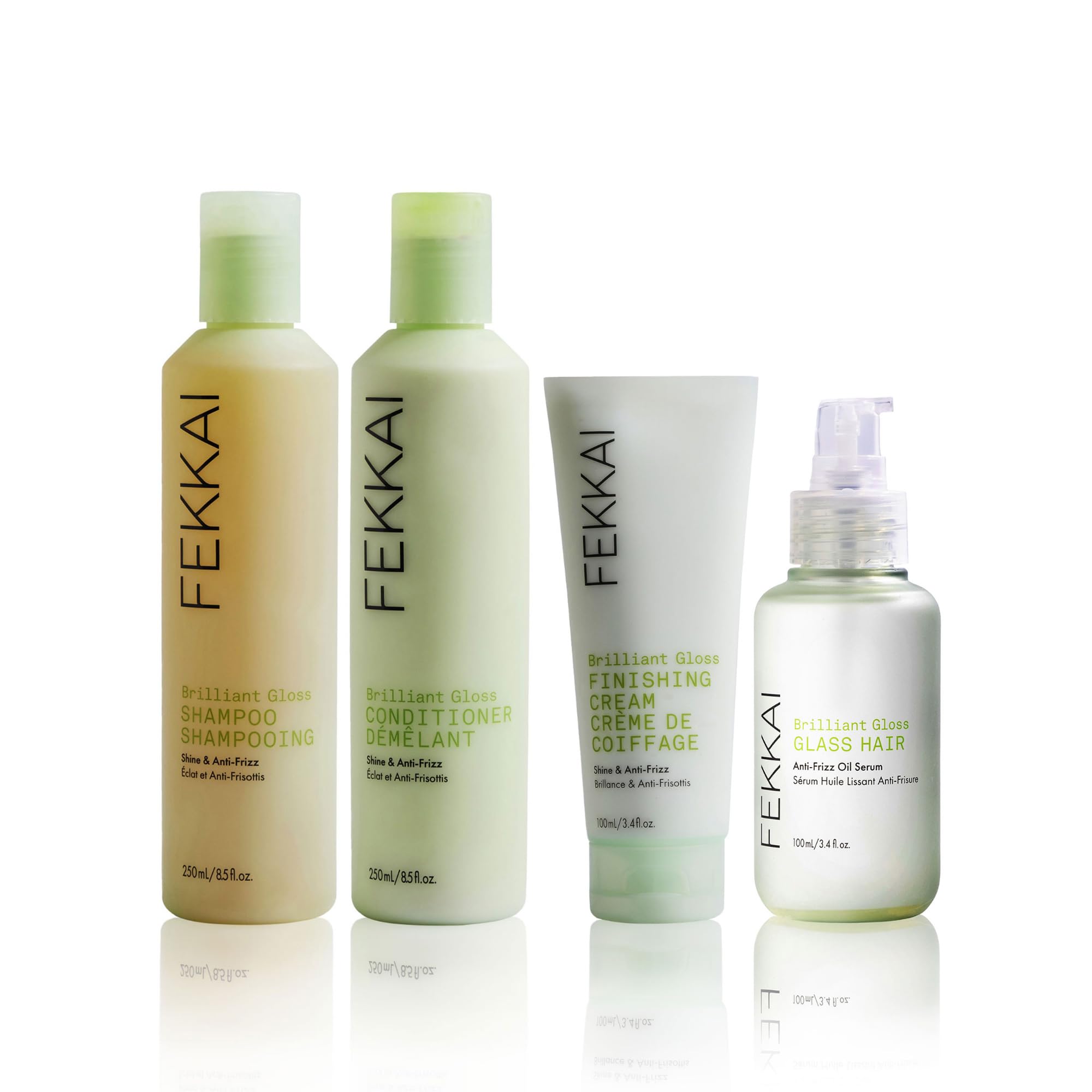 Fekkai Brilliant Gloss Multi-Tasker close-up shows creamy woods and florals fragrance.