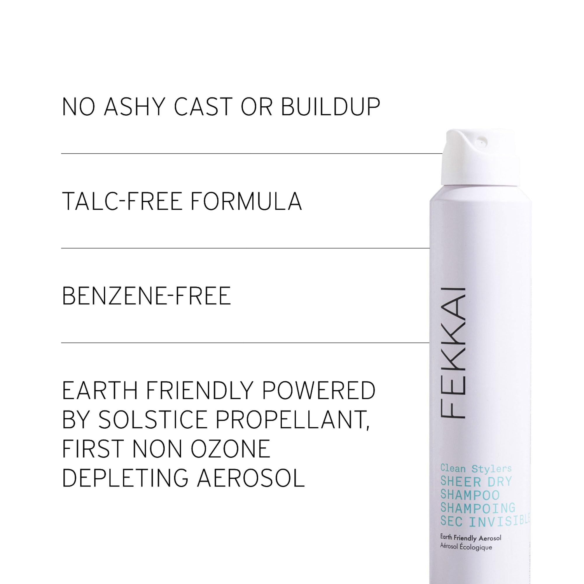 Fekkai kaolin clay visual emphasizing oil absorption and purity