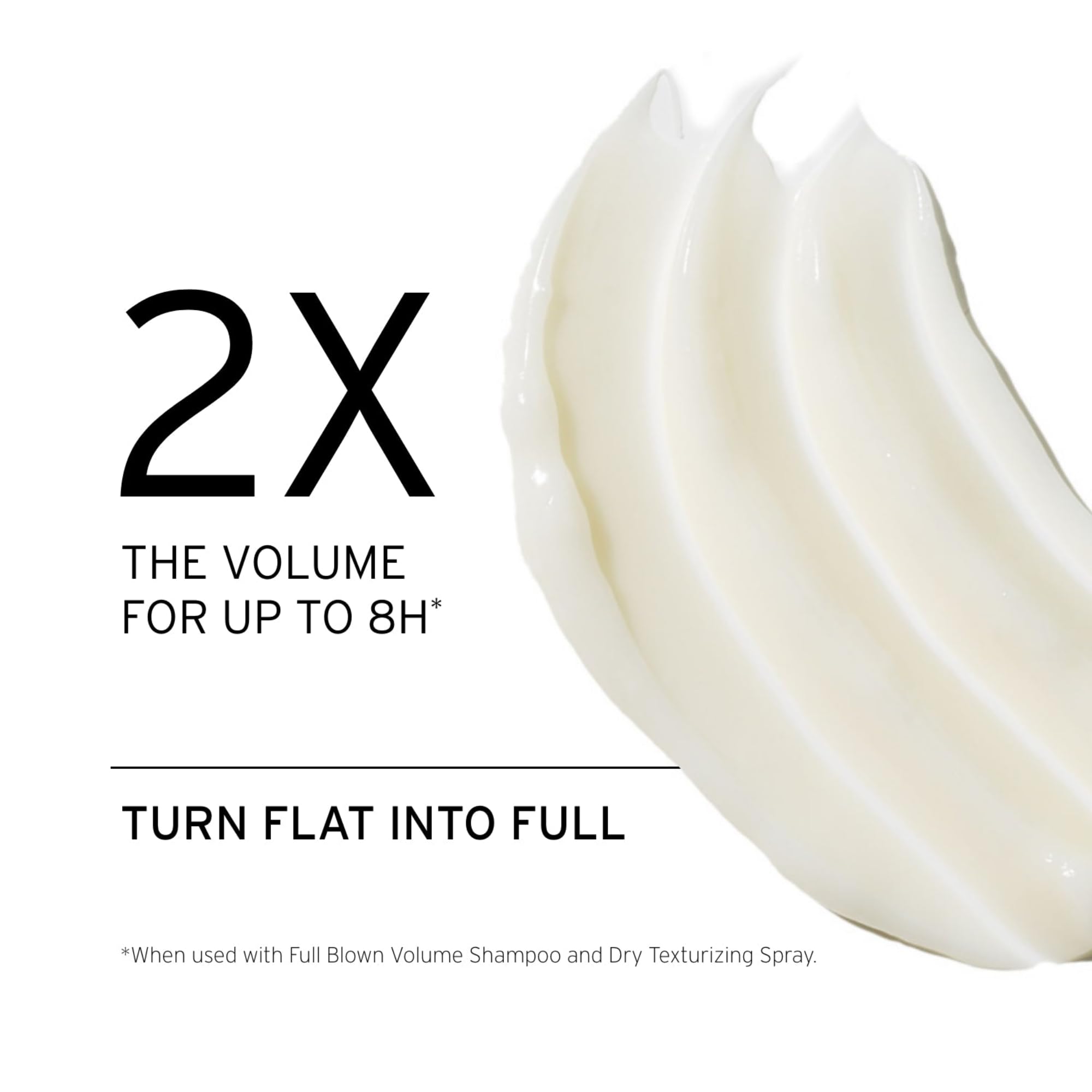 FEKKAI Full Blown Volume Conditioner being applied to damp hair for detangling and lift