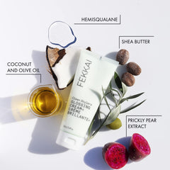 Fekkai Glossing Cream creamy texture closeup showcases effortless glide