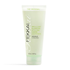 Fekkai Original Brilliant Glossing bottle showcases the shine boosting styling cream.