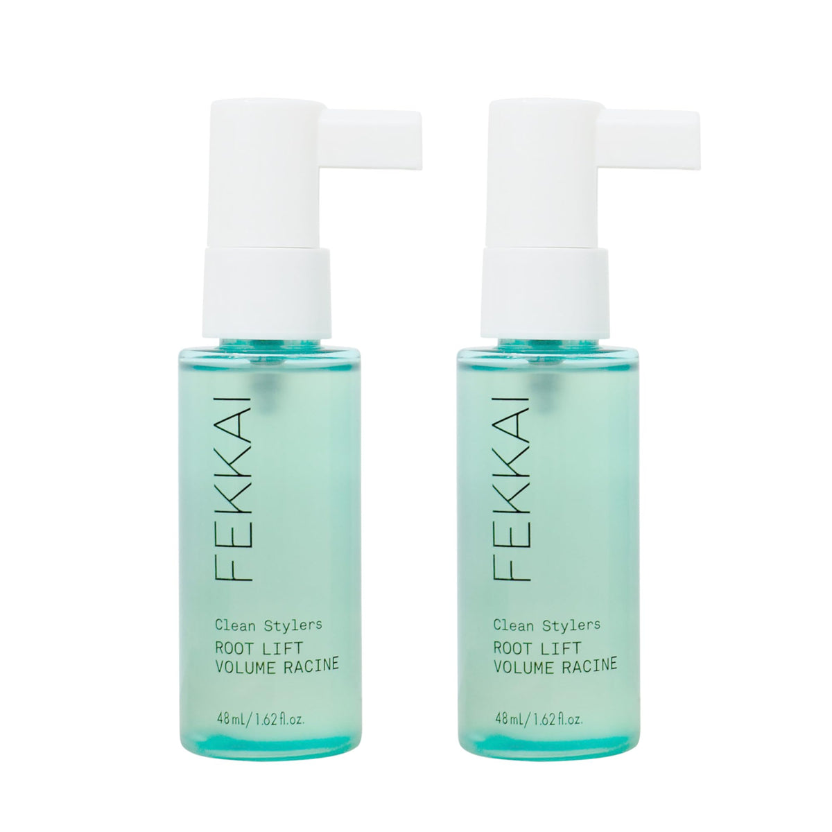 Fekkai Root Lift bottle front showing sleek packaging for root lift benefits