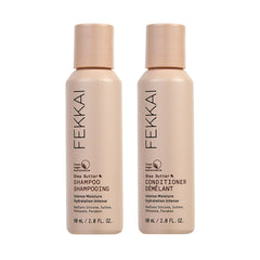 FEKKAI Shea Butter Shampoo bottle delivering hydrated, frizz-free hair