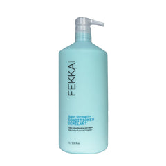 Fekkai PowerBond conditioner bottle front highlighting 3X strength potential for stronger hair
