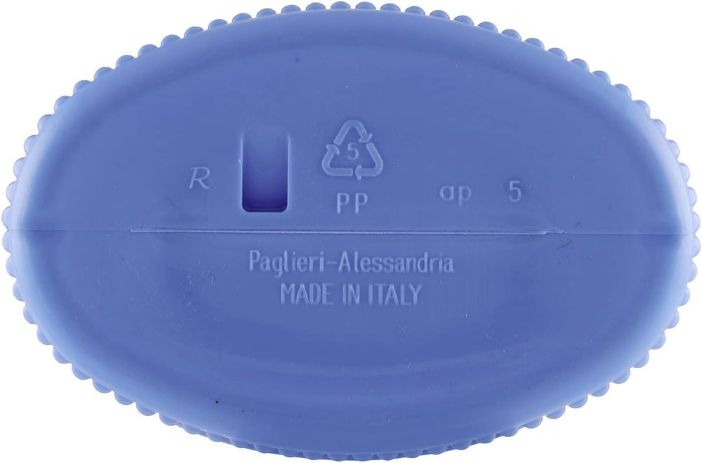 Felce Azzurra Classic Talc bottle close-up with timeless fragrance.