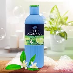 Felce Azzurra velvety formula moisturizes skin for comfortable cleansing