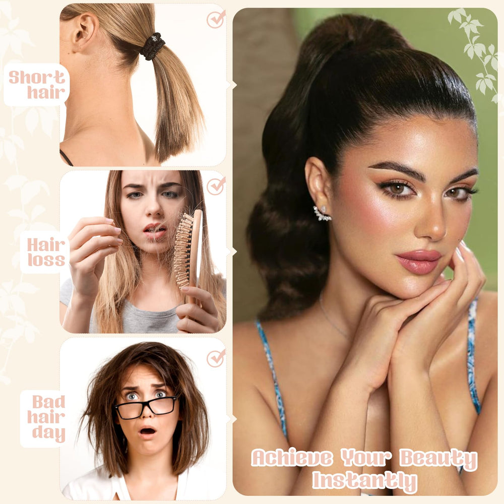FELENDY ponytail extension natural-looking finish helps you elevate any outfit.