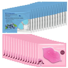 Felico lip mask pink crystal for hydrating lips and smoothing fine lines.