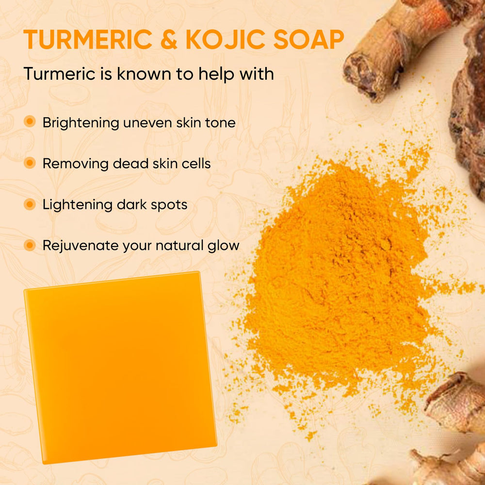 Femani turmeric face wash brush for gentle exfoliation during cleansing.