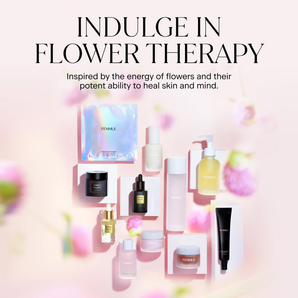FEMMUE Lumière travel-friendly jar fits skincare bag