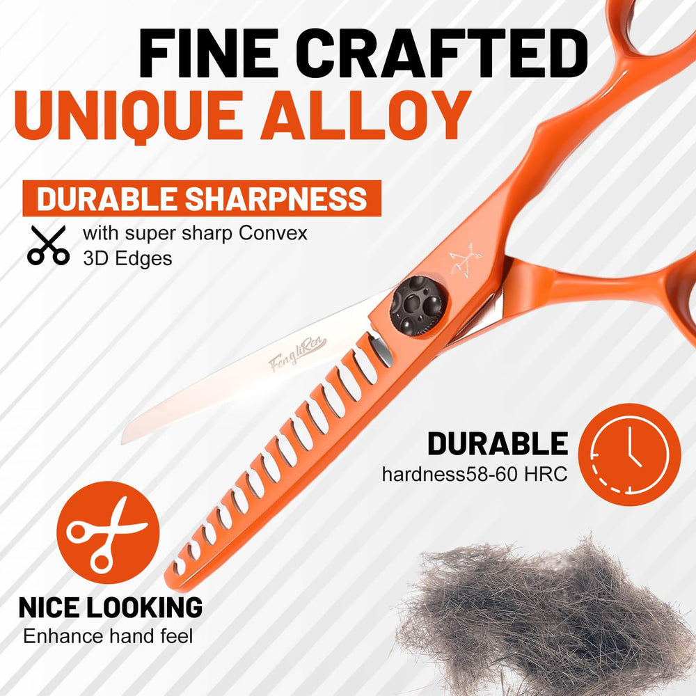 Fengliren lightweight professional hair scissors for easy maneuverability