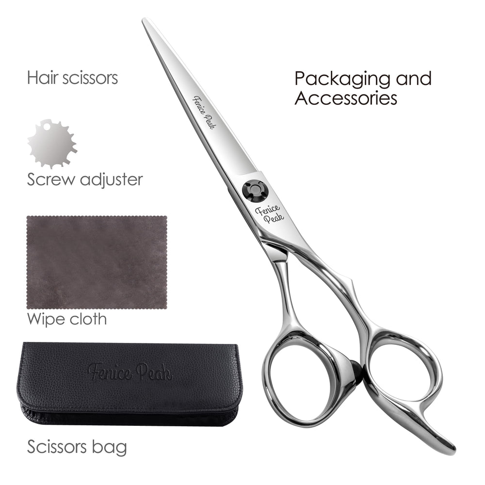 Fenice Peak scissors suited for professional salons and home users seeking precision.