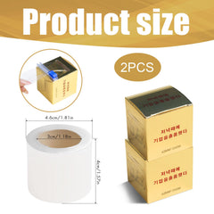 Fenshine disposable wrap film boxed for easy storage after professional makeup applications.