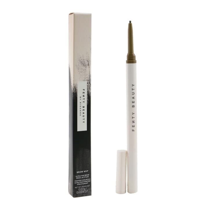 Fenty Beauty Brow MVP built-in brush for effortless blending and brow styling.