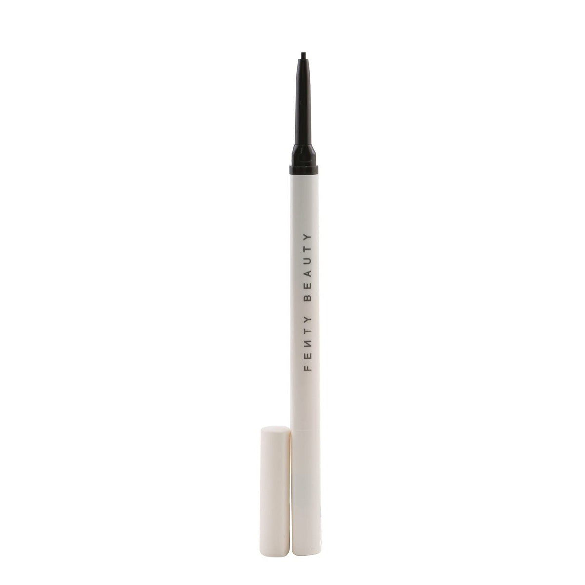 Fenty Beauty Brow MVP Soft Black Pencil for natural, hair-like brows.