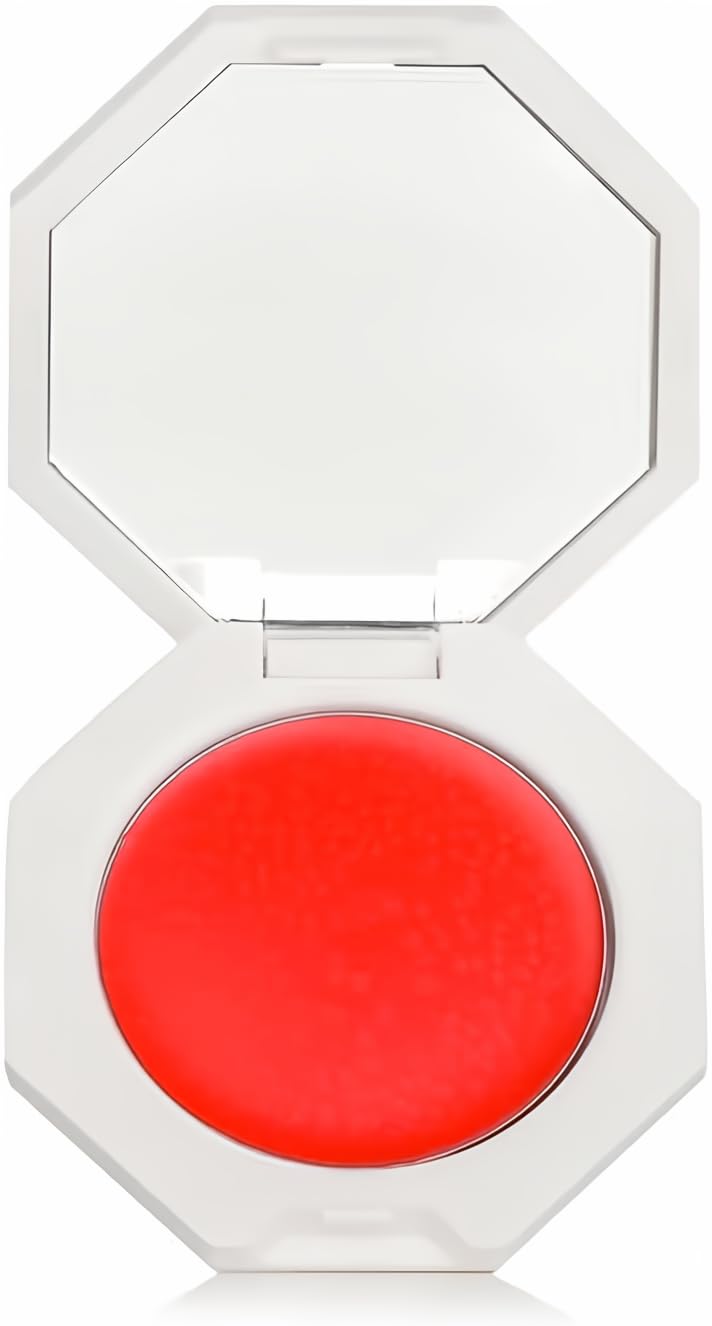 Fenty Beauty Cheeks Out Freestyle Cream Blush Daiquiri Dip swatch for natural, buildable color.