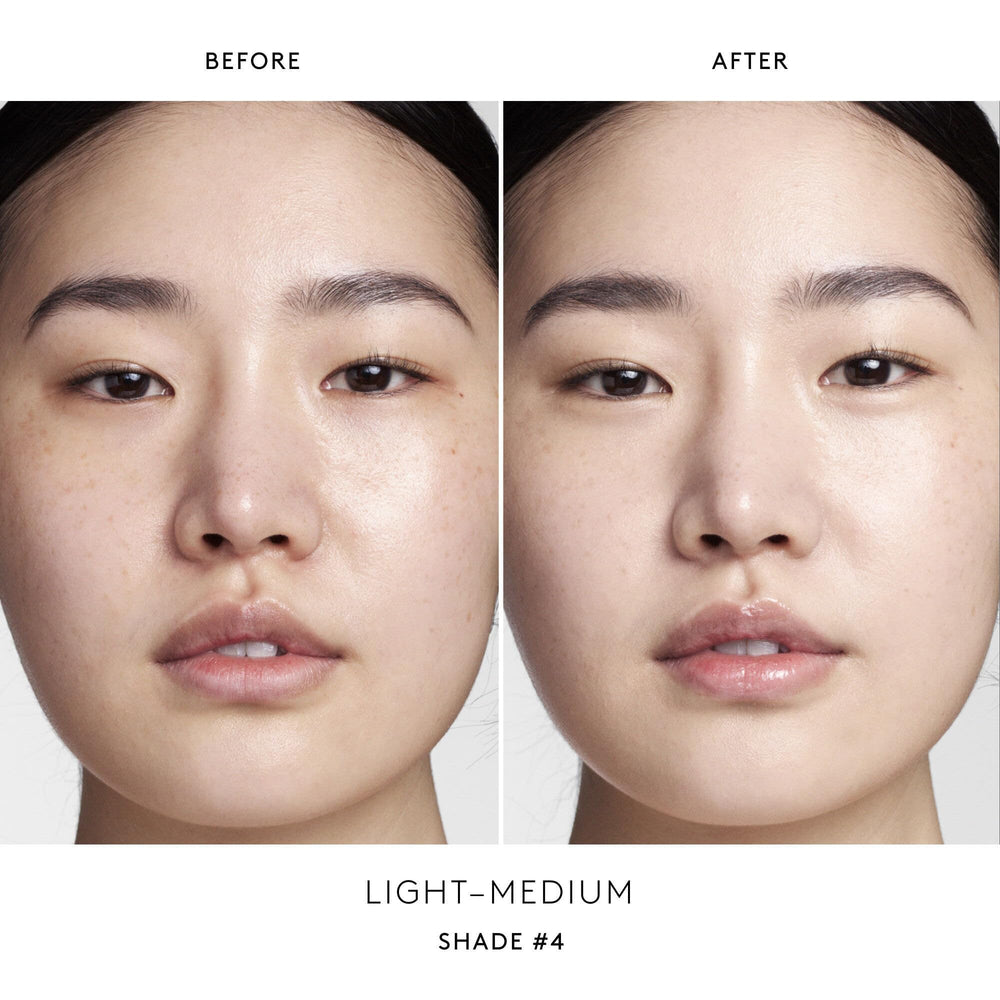Smooth blending with the Eaze Drop Blur Stick creates an even skin tone.
